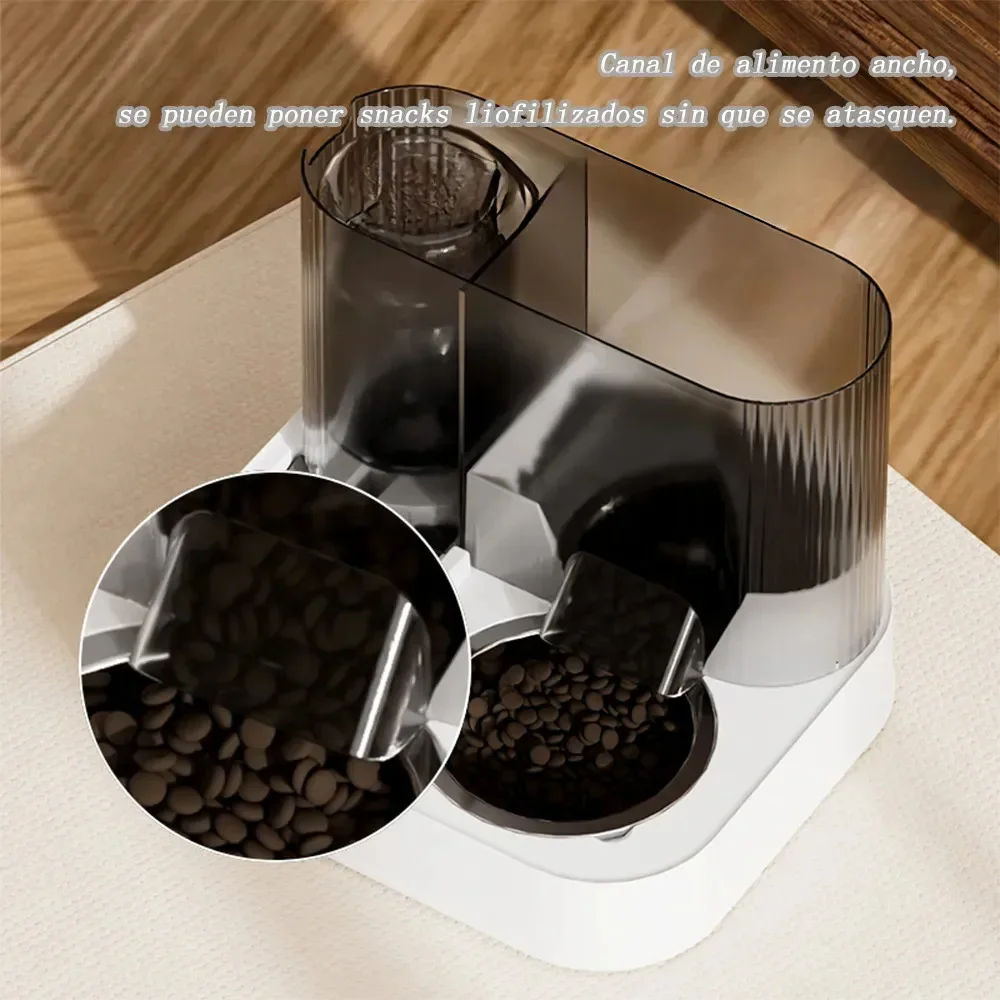 Dispensador Automático de Agua y Alimento para Perros y Gatos - Imagen 3