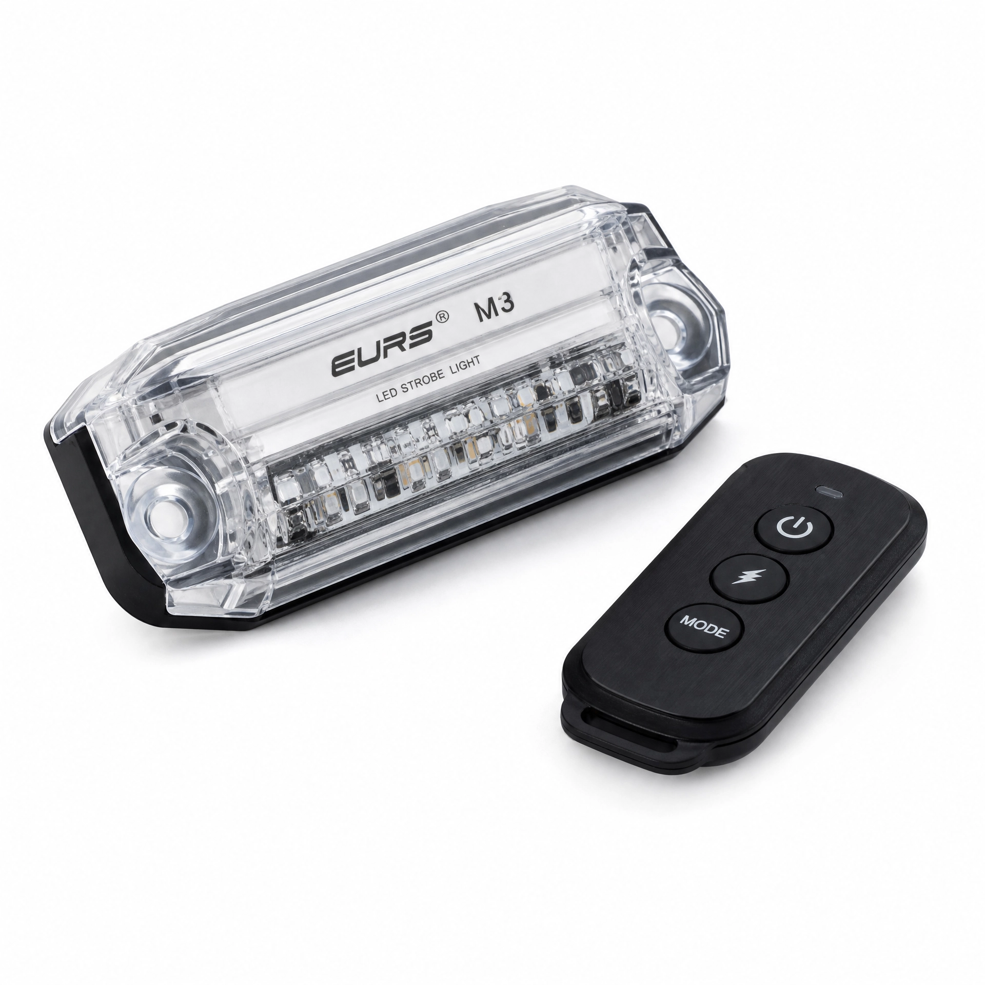EURS Car Strobe Light M3: Luz de Advertencia Anticolisión LED Inalámbrica con Control Remoto - Imagen 4