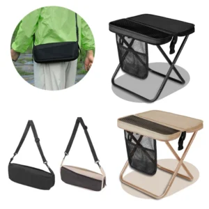 Taburete Plegable Portátil Ultra Ligero: Comodidad en tu Bolsillo para Camping y Pesca