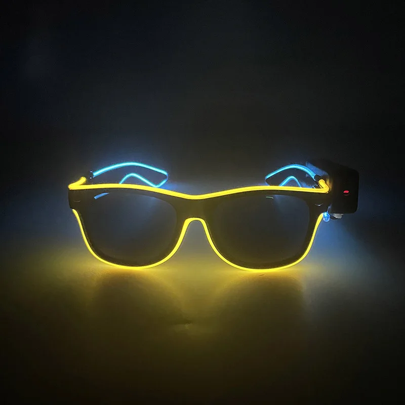 Lentes LED Neón Inalámbricos: Ilumina tu Fiesta con Estilo Único - Imagen 3