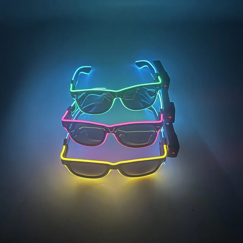 Lentes LED Neón Inalámbricos: Ilumina tu Fiesta con Estilo Único - Imagen 5