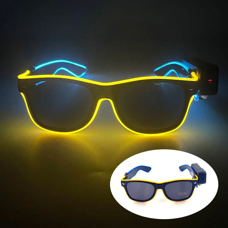 Lentes LED Neón Inalámbricos: Ilumina tu Fiesta con Estilo Único - Imagen 10