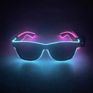 Lentes LED Neón Inalámbricos: Ilumina tu Fiesta con Estilo Único