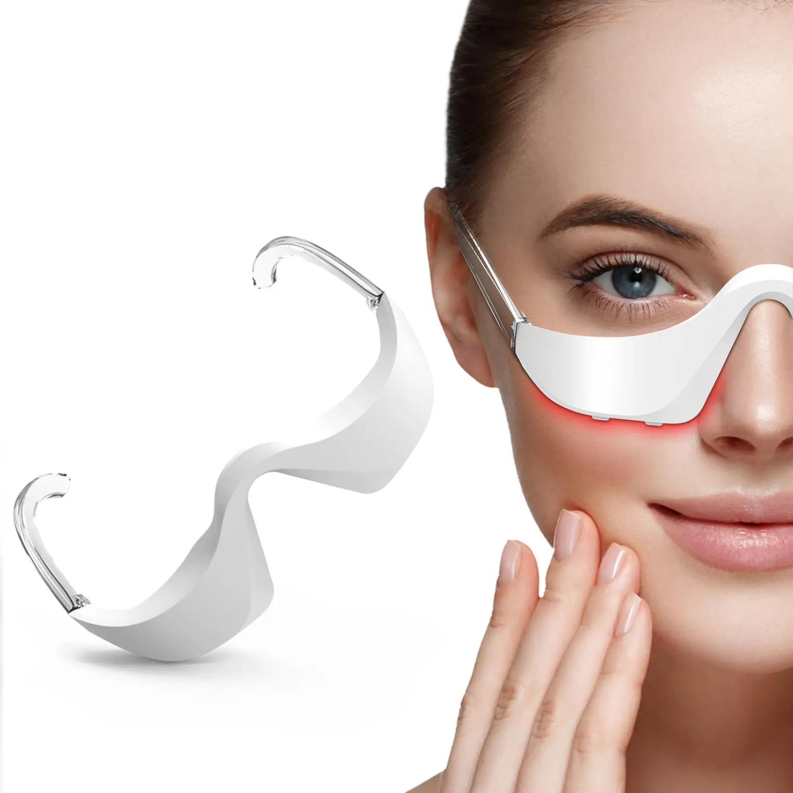 Dispositivo de Belleza Ocular 3 en 1: Fotones LED, Microcorriente y Masaje - Imagen 2