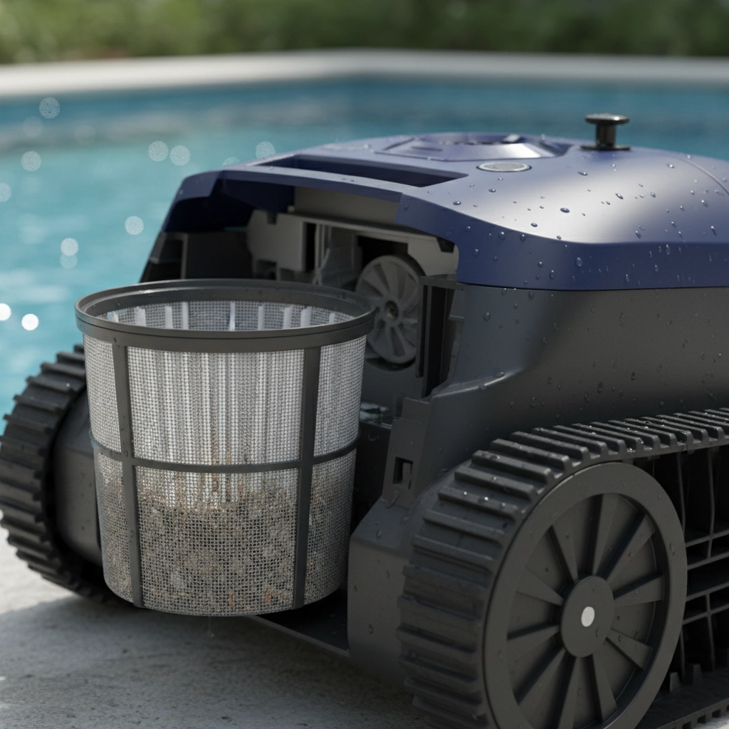 Robot Limpiafondos XUSHIDZ SP5: Limpieza Autónoma y Eficiente para Piscinas de hasta 300 m² - Imagen 4