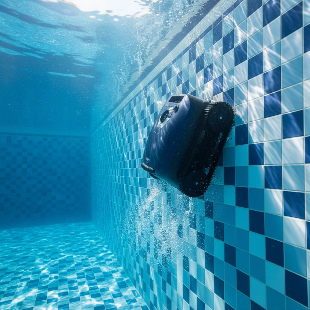 Robot Limpiafondos XUSHIDZ SP5: Limpieza Autónoma y Eficiente para Piscinas de hasta 300 m² - Imagen 6